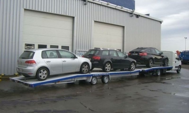 Эвакуатор с лафетом